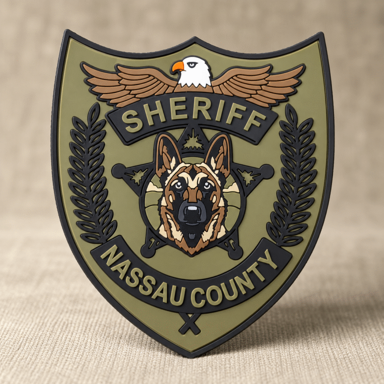 K9 pvc patch for flordia company made by teddypatches 3mm